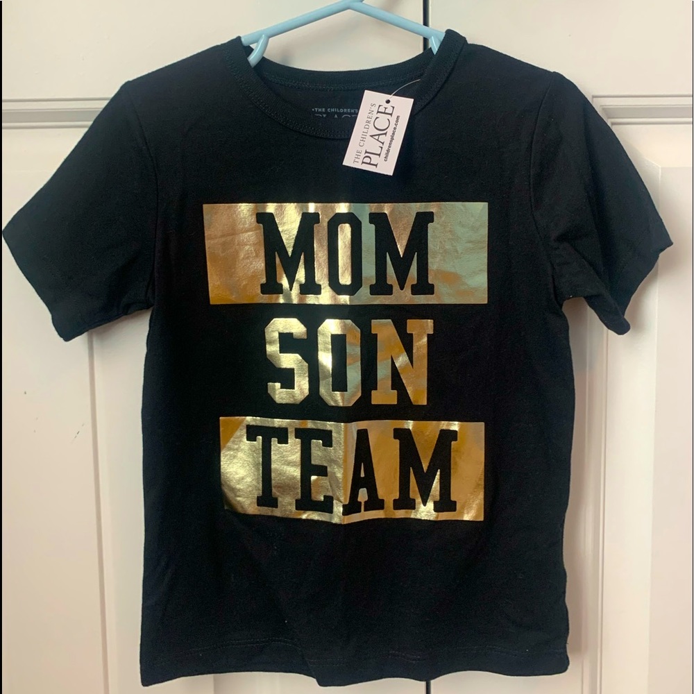 NWT "Mom Son Team" Boys T-Shirt 3T
